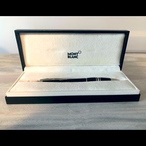 Mont Blanc Starwalker Platinum Resin BP Pen 35606